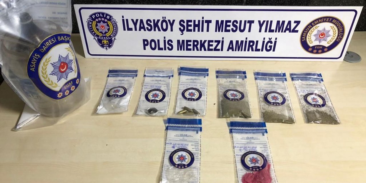 Polis merkezi ekipleri uyuşturucu ele geçirdi: 2 gözaltı