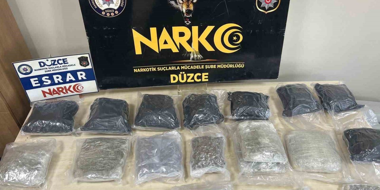 Otobüs şoförü değil uyuşturucu satıcısı çıktı