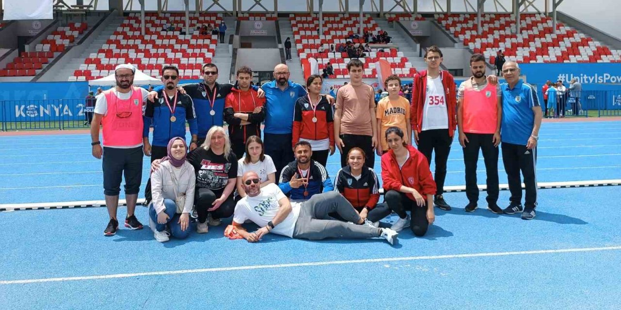 Nilüferli atletler 17 madalya kazandı