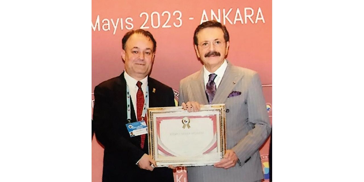 TOBB’dan Buldan yönetimine hizmet şeref belgesi