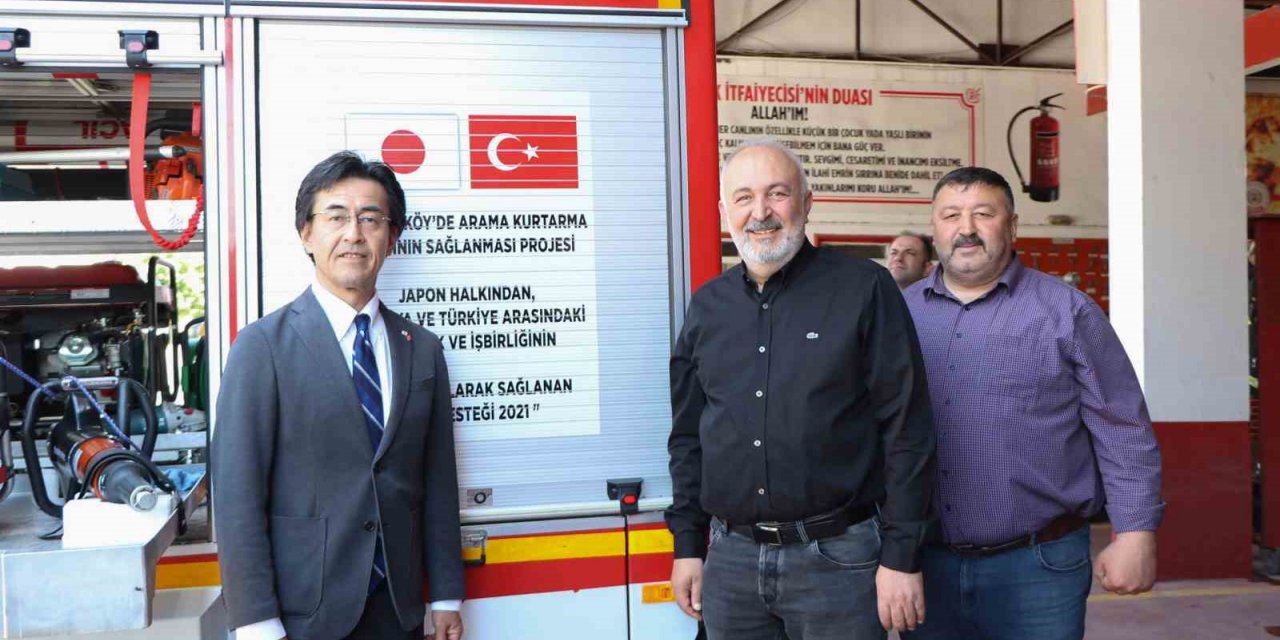 Japonya Başkonsolosu Kasahara Çiftlikköy’de