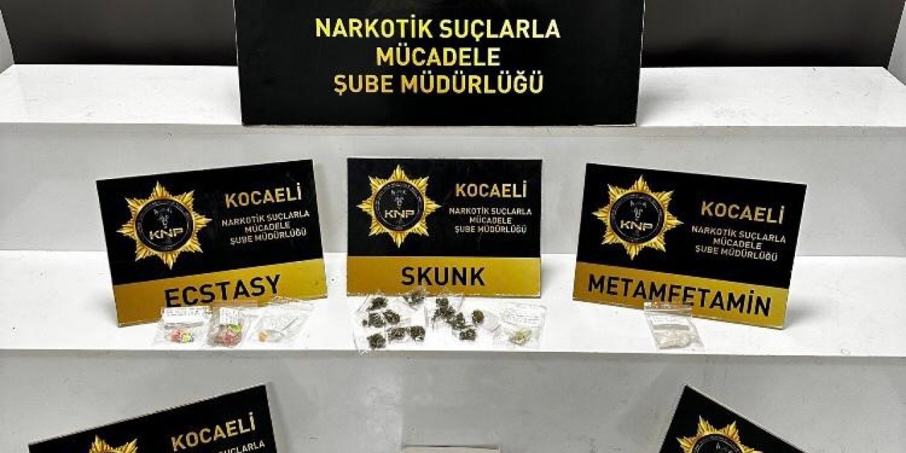 Kocaeli’de uyuşturucu ve sahte alkol operasyonu