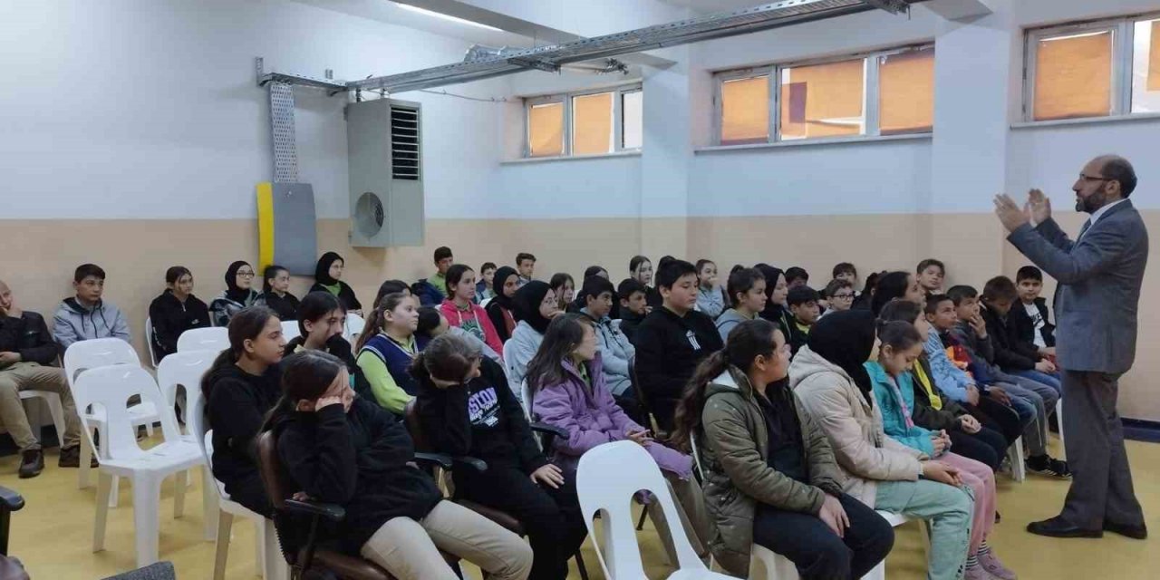 Hisarcık’ta ortaokul ve lise öğrencilerine değerler eğitimi