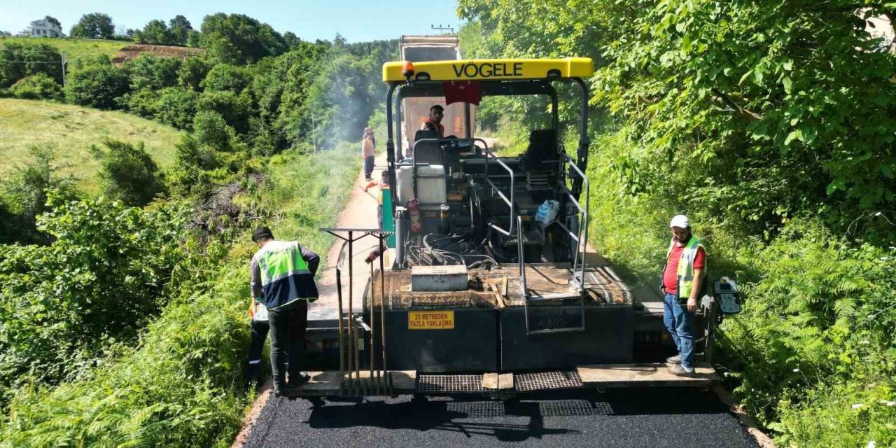 Orhaniye Mahallesindeki yollar asfalta buluştu