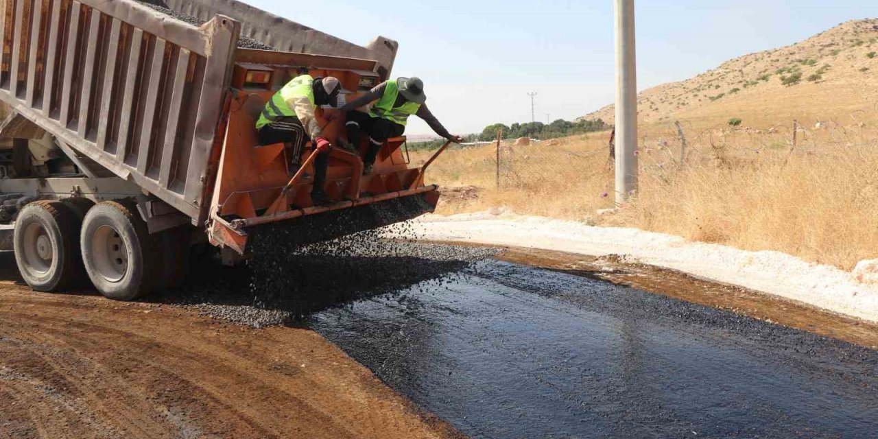 Haliliye kırsalında yeni yollar hizmete sunuluyor