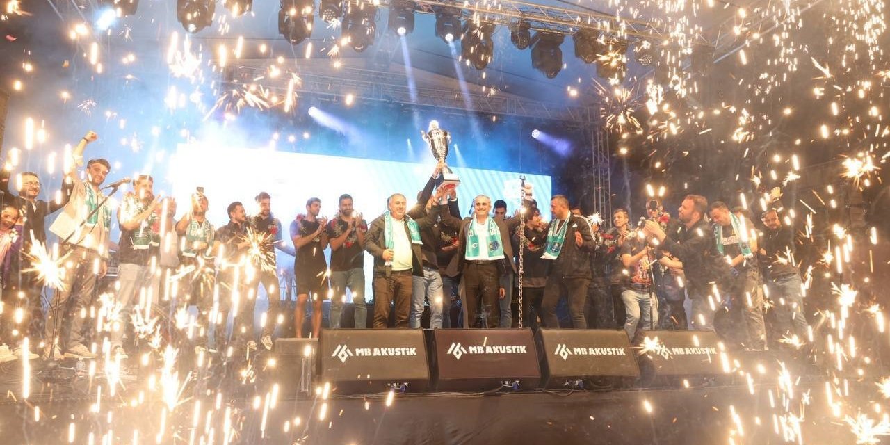 Kıraç’la şampiyonluk coşkusu