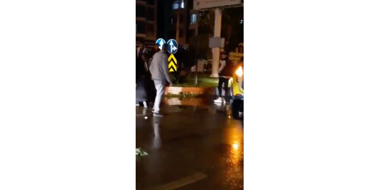 SUV aracın çarpıp kaçtığı elektrikli bisiklette 3 genç yaralandı