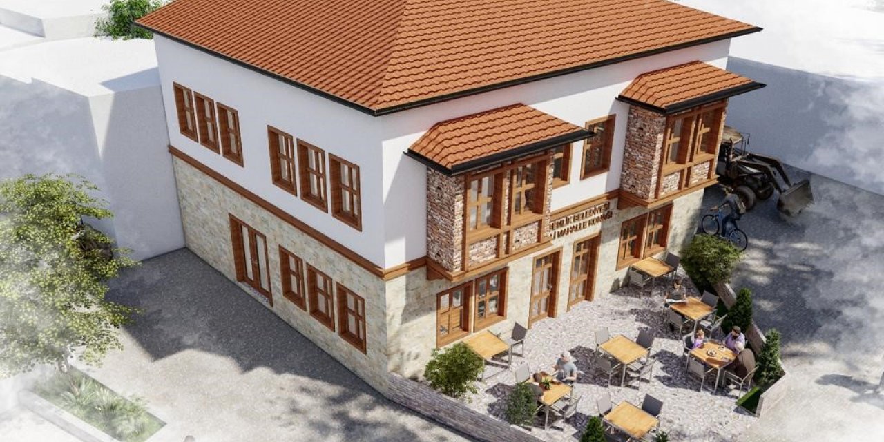 Bir mahalle konağı da Gençali’ye