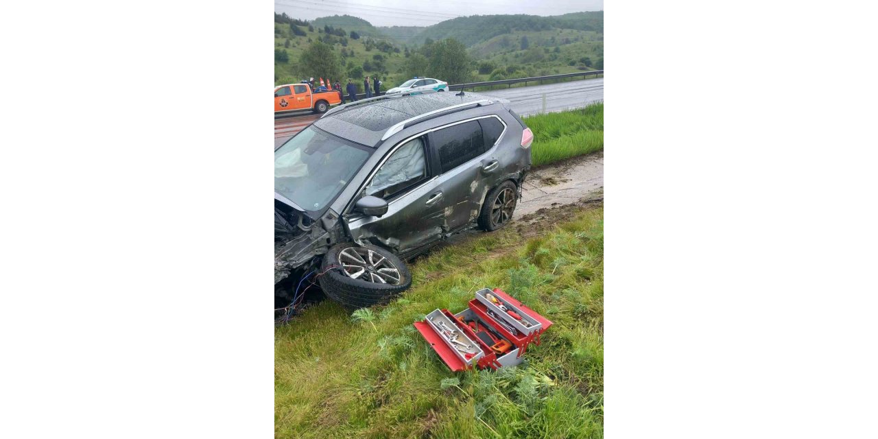 Bolu’da 4 kişilik aile ölümden döndü