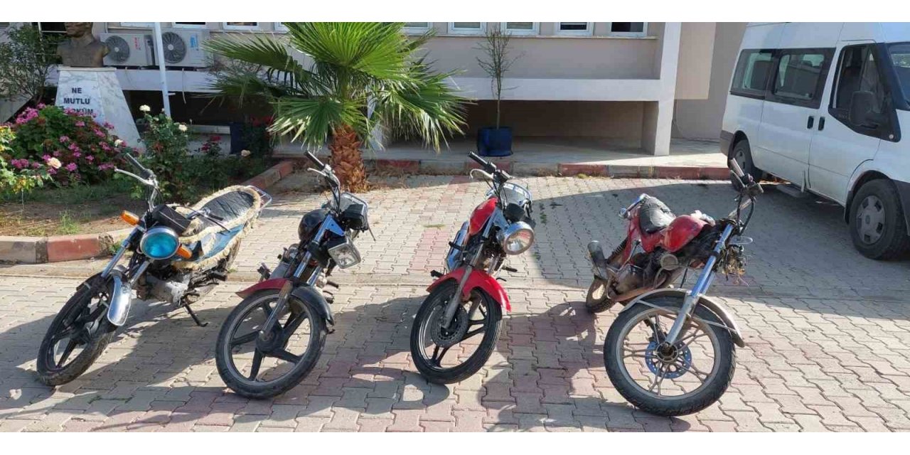 Jandarma 7 şahsı yakaladı, silah ve şaseleri silinmiş motosikletler ele geçirildi
