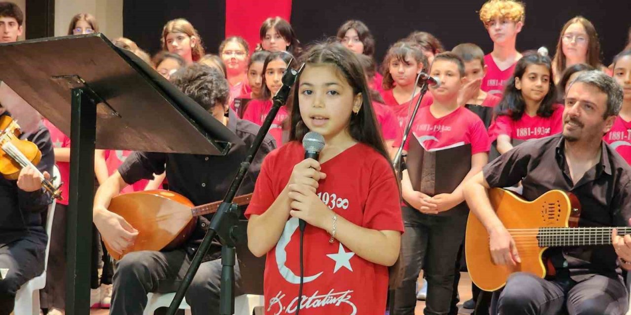 Çocuk korosunun konseri tam not aldı