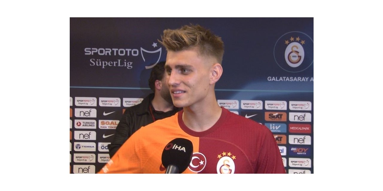 Kazımcan Karataş: "Galatasaray’ın bir oyuncusu olarak sahaya çıkmak inanılmaz bir şey"
