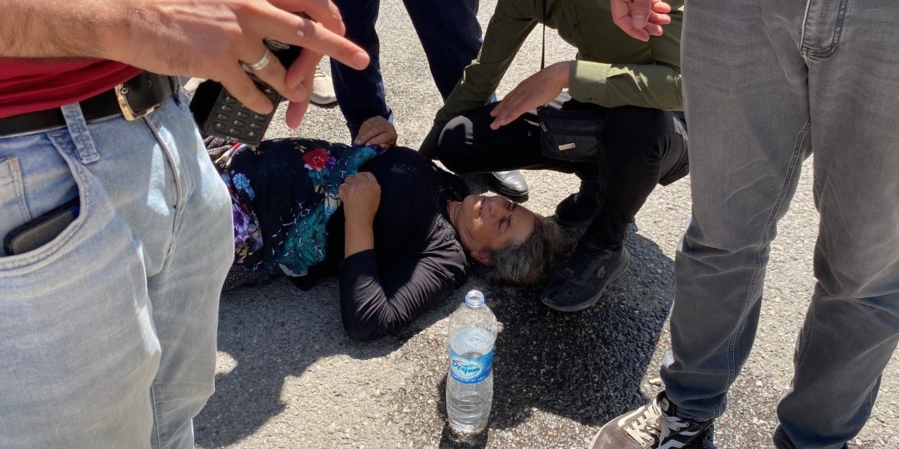 Otomobil yayaya çarptı: 1 yaralı