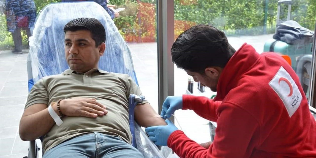 Şehir Hastanesi Personeli Kan Bağışladı