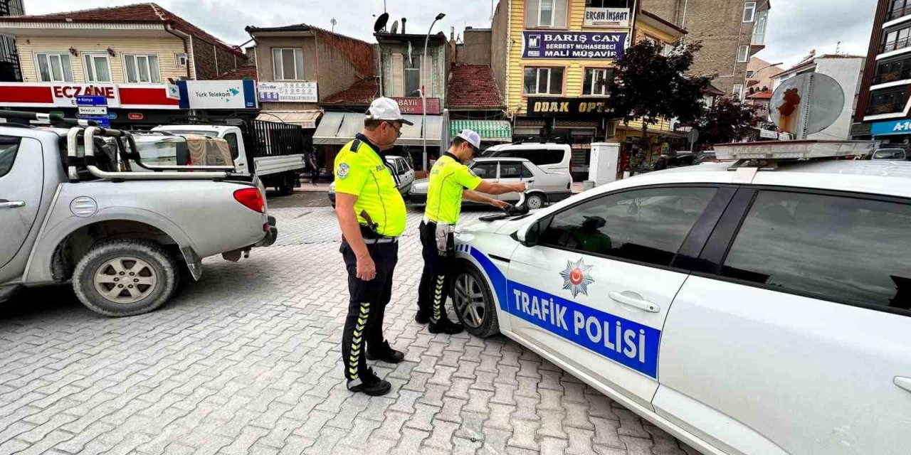 Emirdağ’da sürücülere yönelik polis denetimi