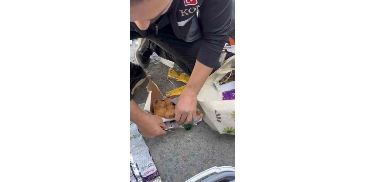 İran uyruklu 5 şahsın üzerinde kaçak sigara ele geçirildi