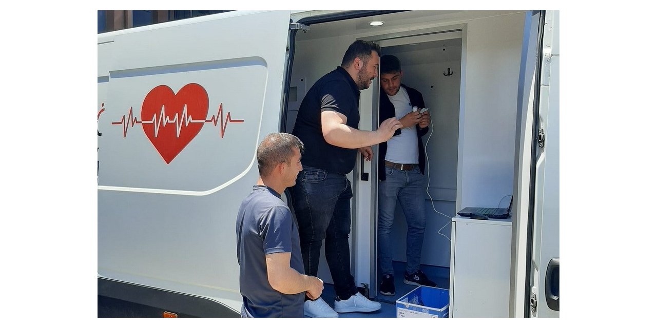 Orman personeli genel sağlık taramasından geçti