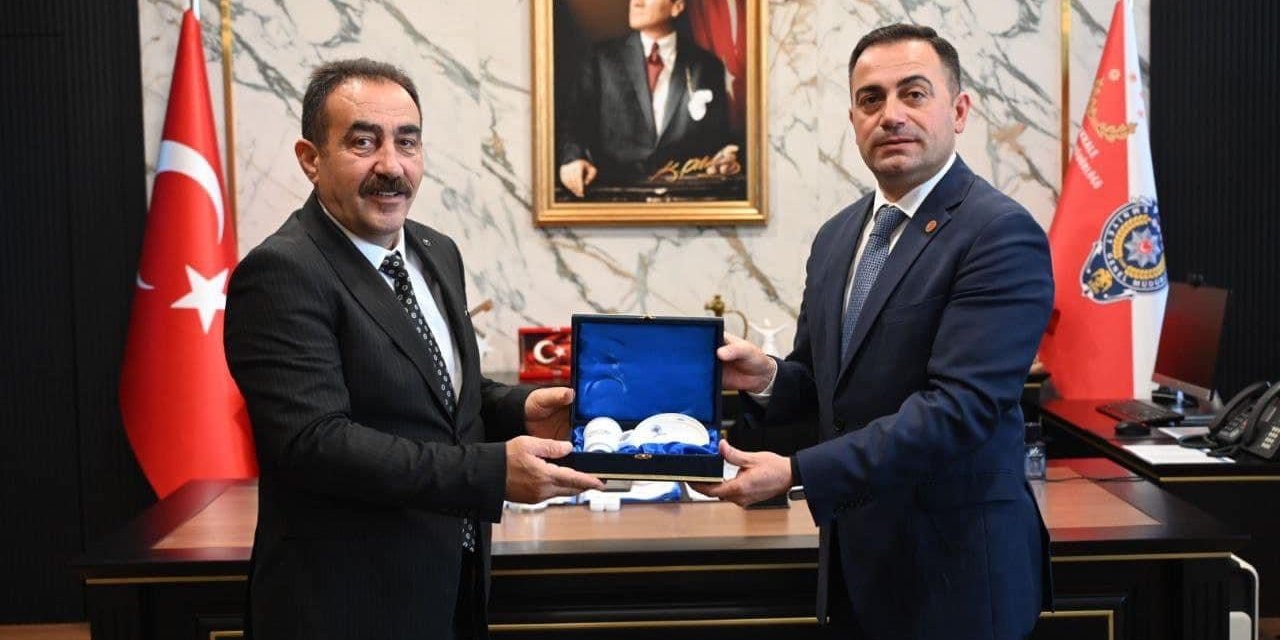 Başkan Erdoğan, Emniyet Müdürü Taşci ile bir araya geldi