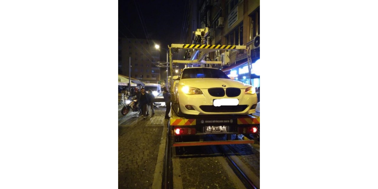 Kocaeli’de 5 ayda bin 500 araç hatalı parktan çekildi