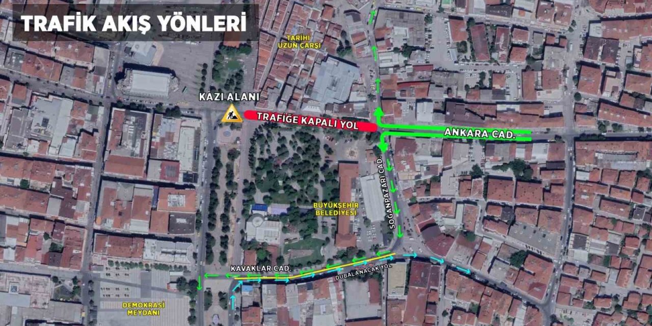 Sakarya’da şehir içi yol ve toplu taşıma güzergahlarında değişikler yapıldı