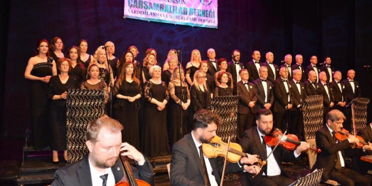 Çarşambalılar Derneği TSM Korosu’ndan ilk konser