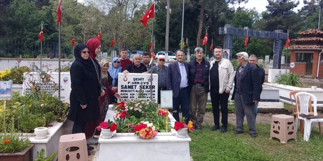 Şehit uzman çavuş unutulmadı