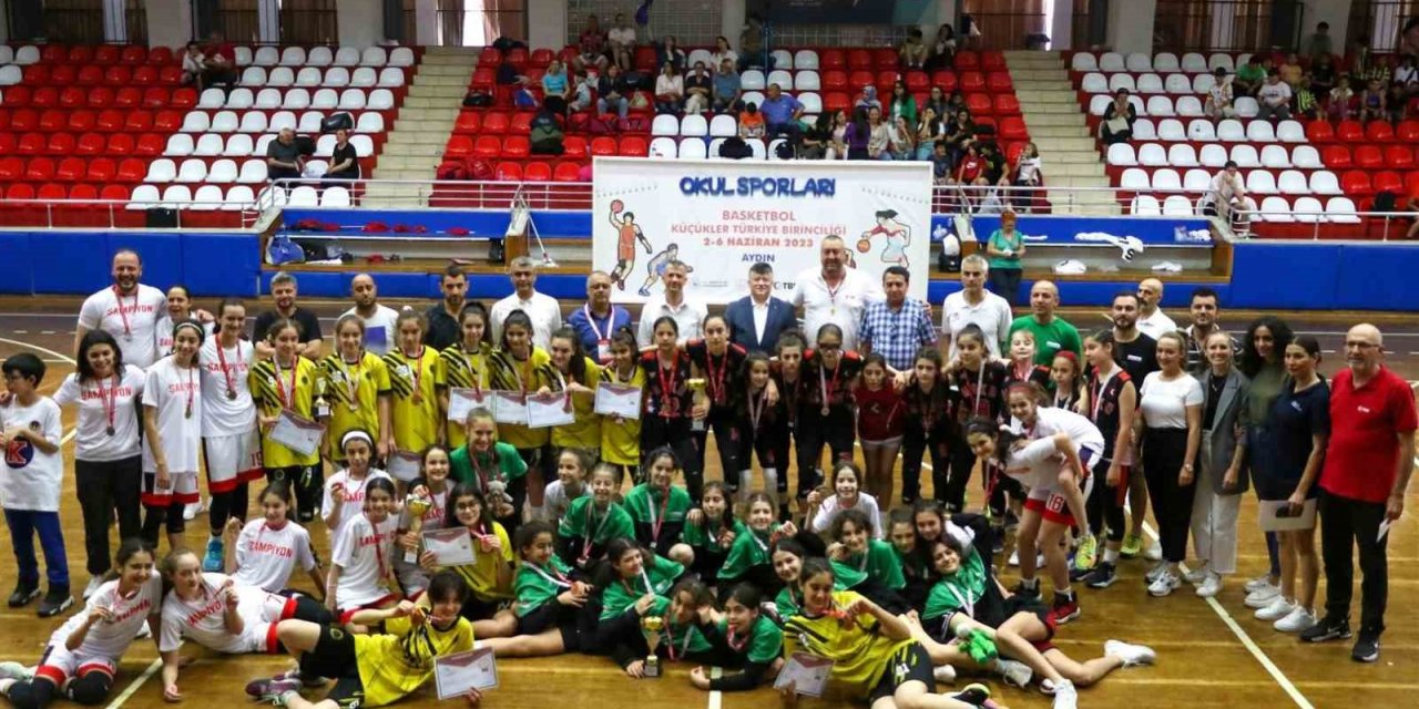 Küçükler Basketbol Türkiye Şampiyonası sona erdi