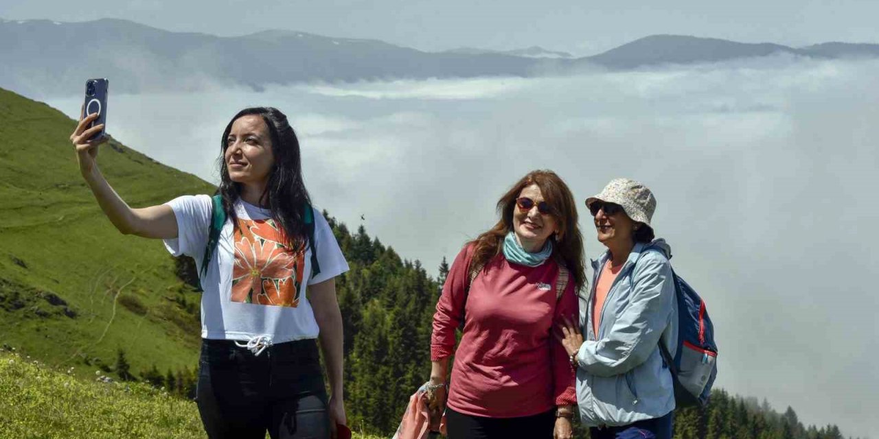 Gümüşhane yaylalarında büyüleyici manzaralar