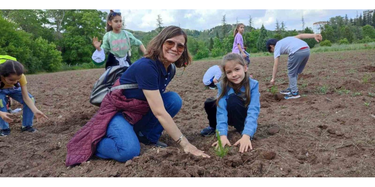 Öğrencilerden orman fidanlığına ziyaret