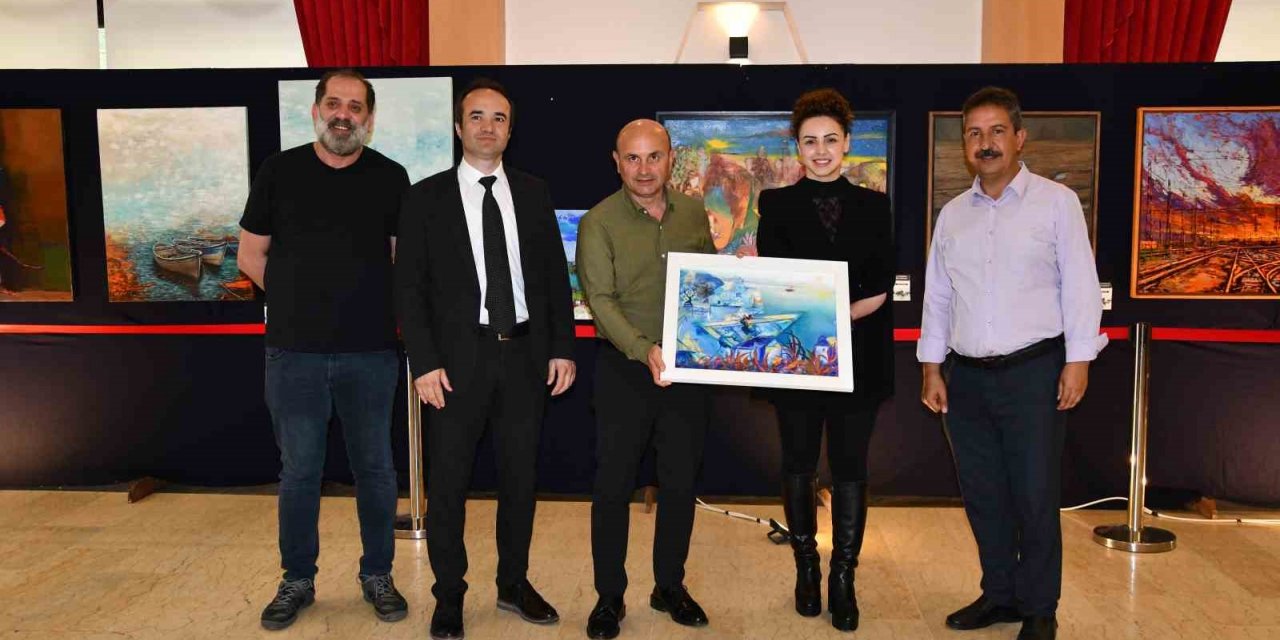 Altınova Uluslararası İpekyolu Resim Sergisi açıldı