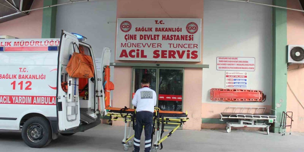 Çine’de iş kazası