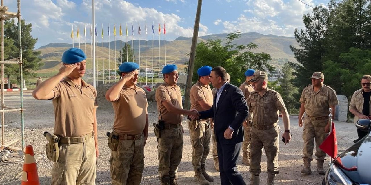 Siirt Valisi Hacıbektaşoğlu’dan taziye ziyareti