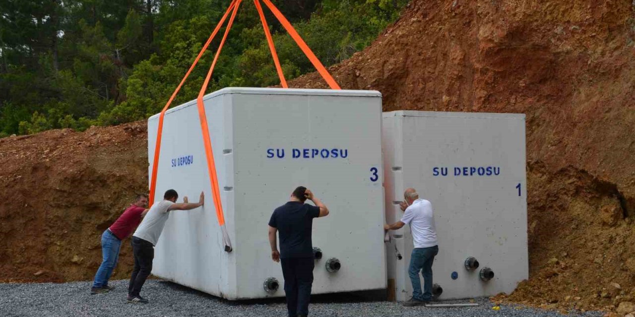 Büyükşehir Belediyesi Akçatı’nın su sorununu çözüyor