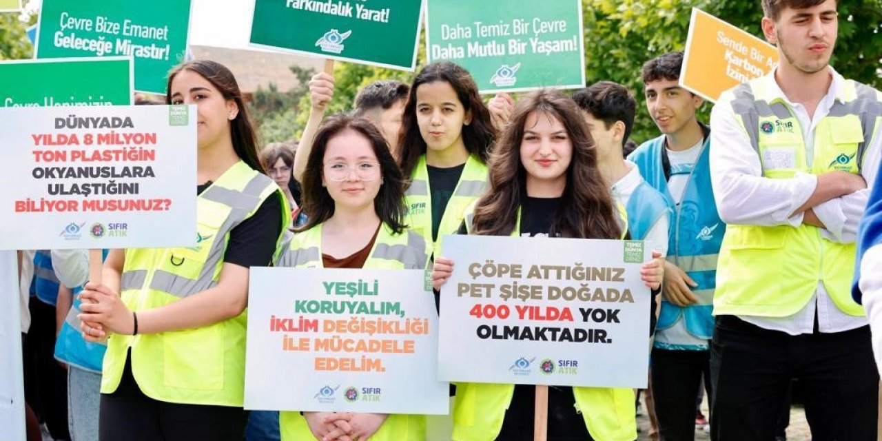 Sultangazi, Çevre Haftasını ‘Temiz Dünya, Temiz Deniz’ sloganıyla kutladı