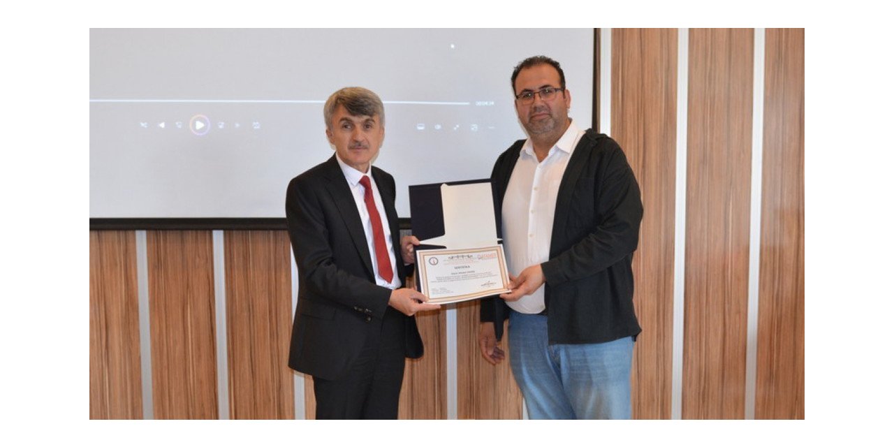 DPÜ AFAMER’de sertifika töreni