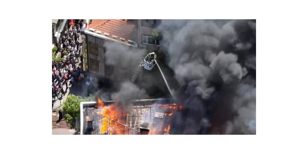 Alev alev yanmıştı, yeni görüntüleri ortaya çıktı