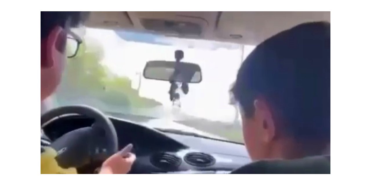 13 yaşındaki Furkan’ın hayatını kaybettiği kazanın görüntüleri ortaya çıktı