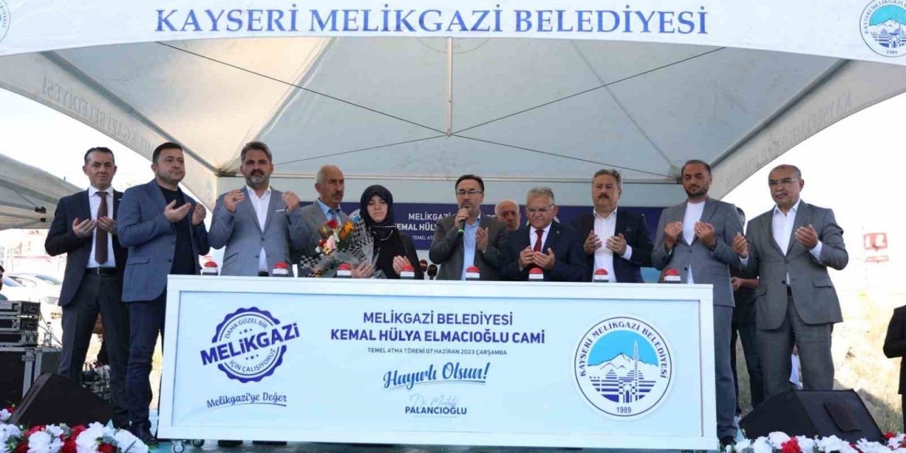 Kemal-Hülya Elmacıoğlu Cami’nin temeli atıldı