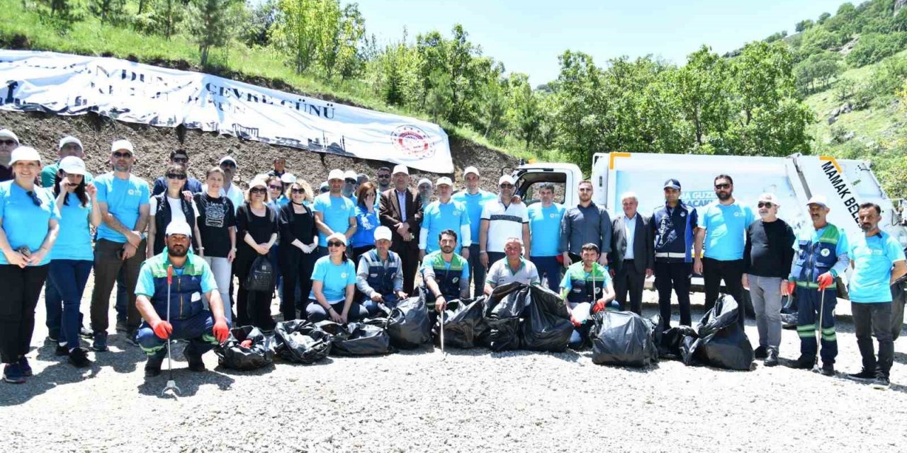 Kıbrıs Kanyonu’nda Çevre Haftası’nda temizlik yapıldı
