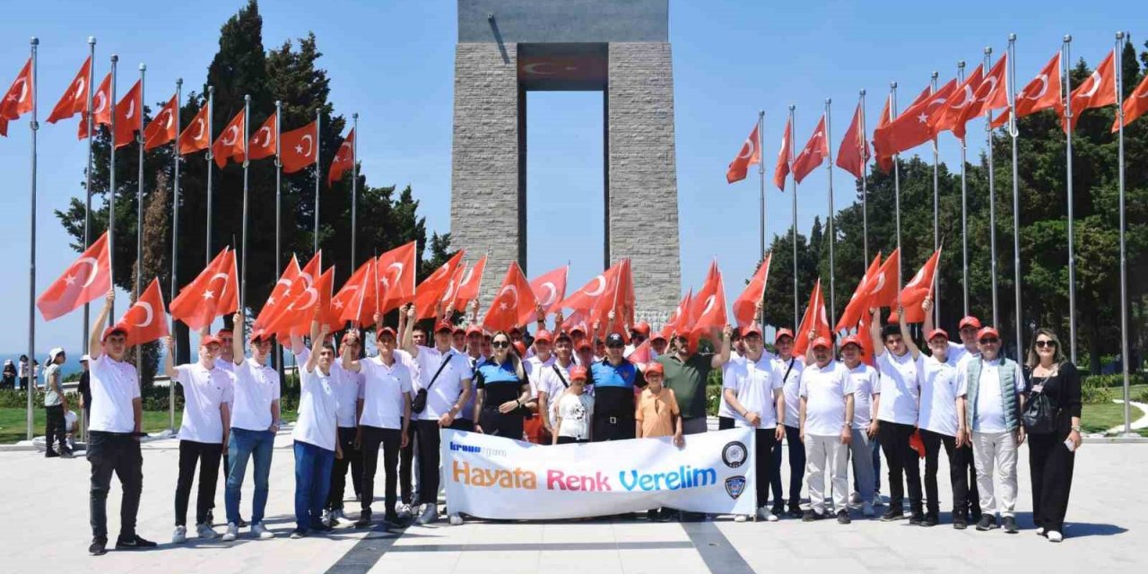 Kastamonulu öğrenciler Çanakkale’yi gezdi