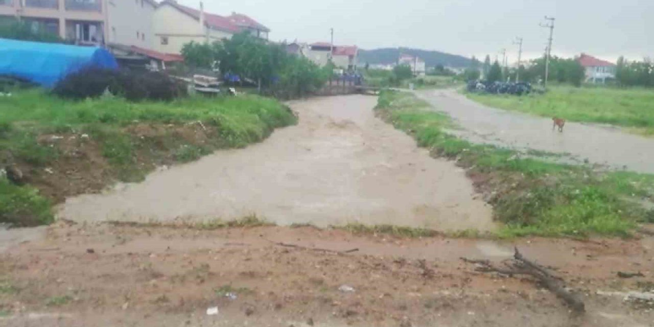 Eşme’de yağış hayatı olumsuz etkiledi