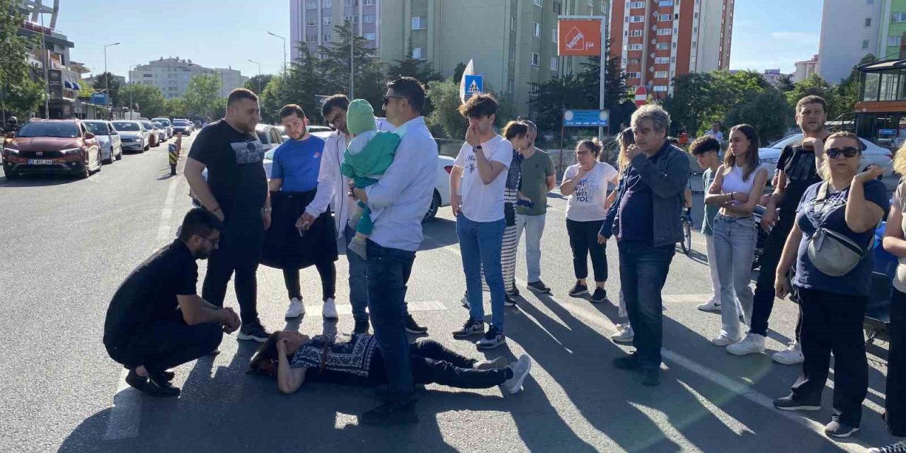 Çorlu’da trafik kazası: 1 yaralı