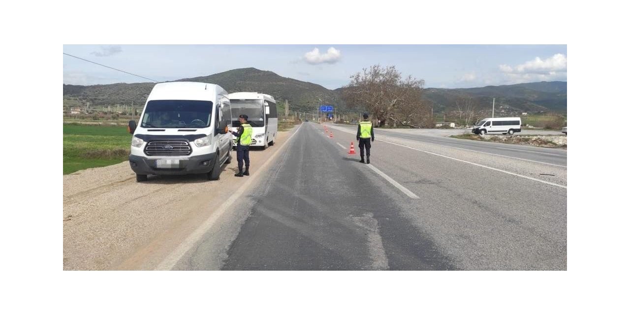 Aydın’da 16 araç trafikten men edildi
