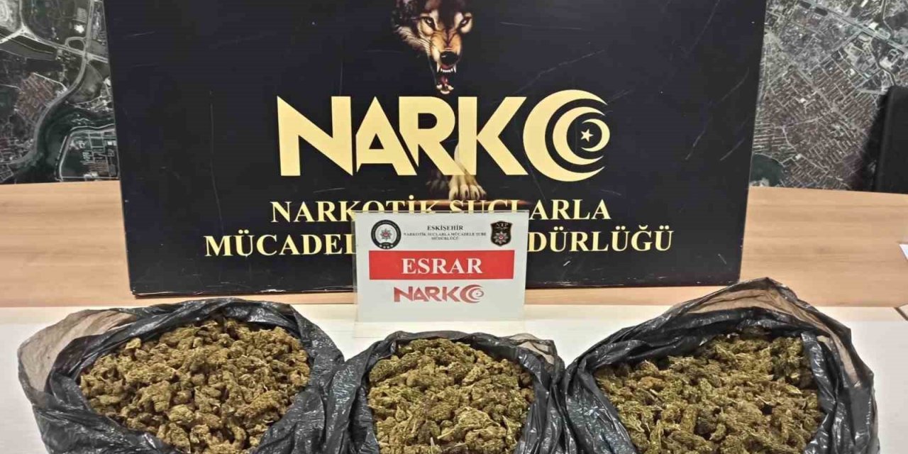 Eskişehir’de 6 kilogram uyuşturucu madde ele geçirildi