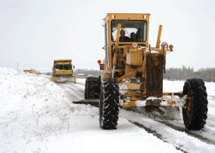 Karapınar'da karla mücadele çalışmaları tamamlandı
