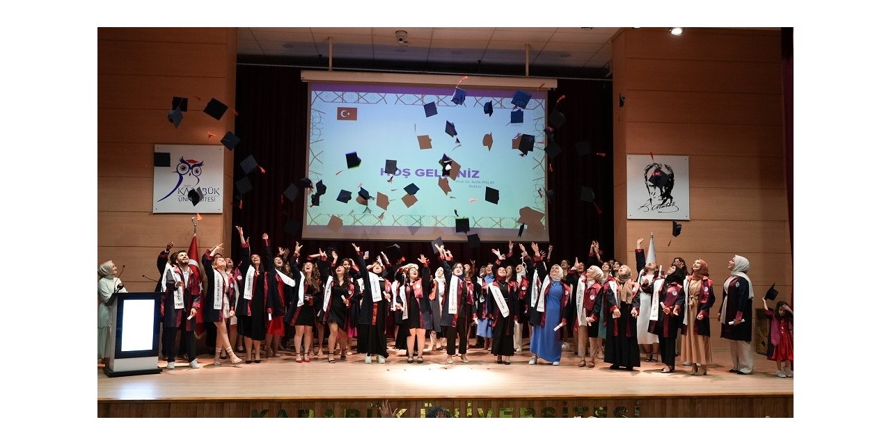 KBÜ Sağlık Bilimleri Fakültesinden 269 öğrenci mezun oldu