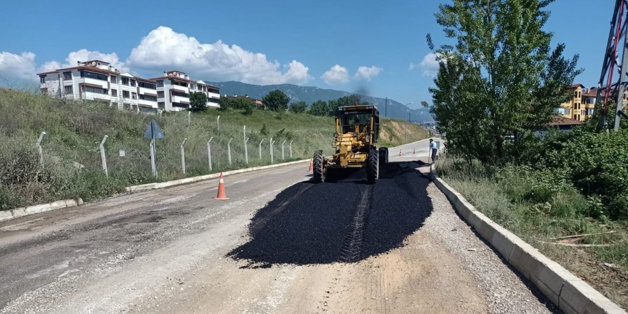 Safranbolu’da asfalt çalışması başlatıldı
