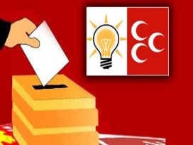Yarış AK Parti ile MHP arasında olacak