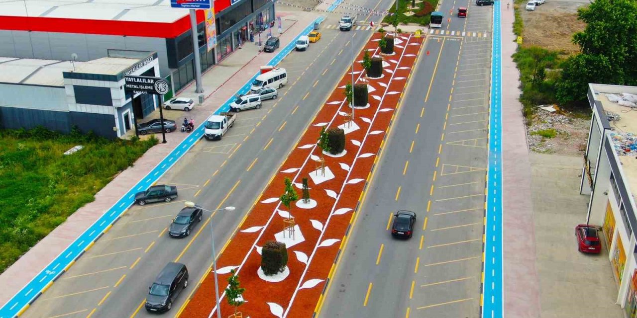 Sakarya’nın en geniş caddesine yepyeni konsept