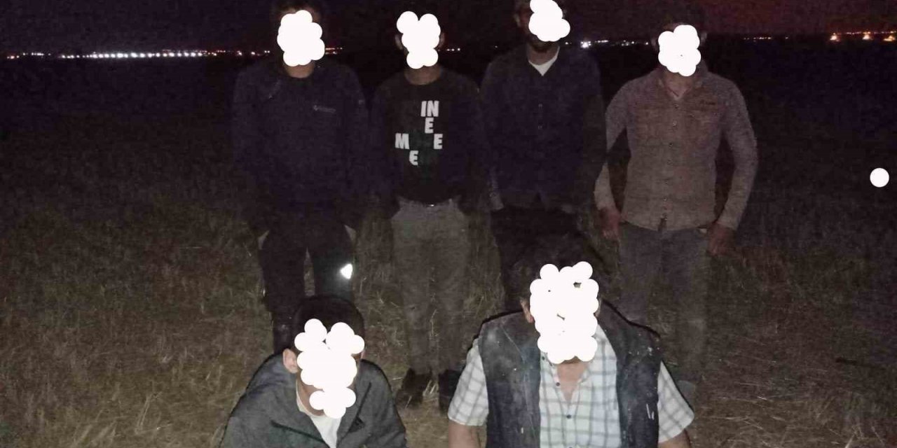 Kilis’te 5 düzensiz göçmen yakalandı